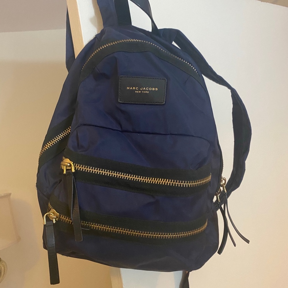 Marc Jacobs Navy Backpack